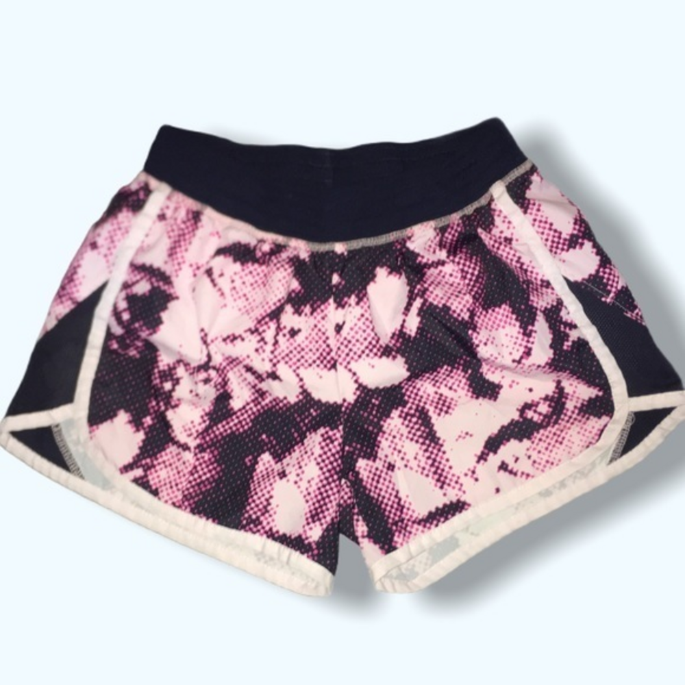 Champion Running Shorts Navy/Pink/White XS‎ EUC